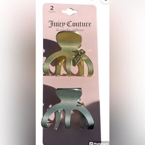 Juicy couture hair clip